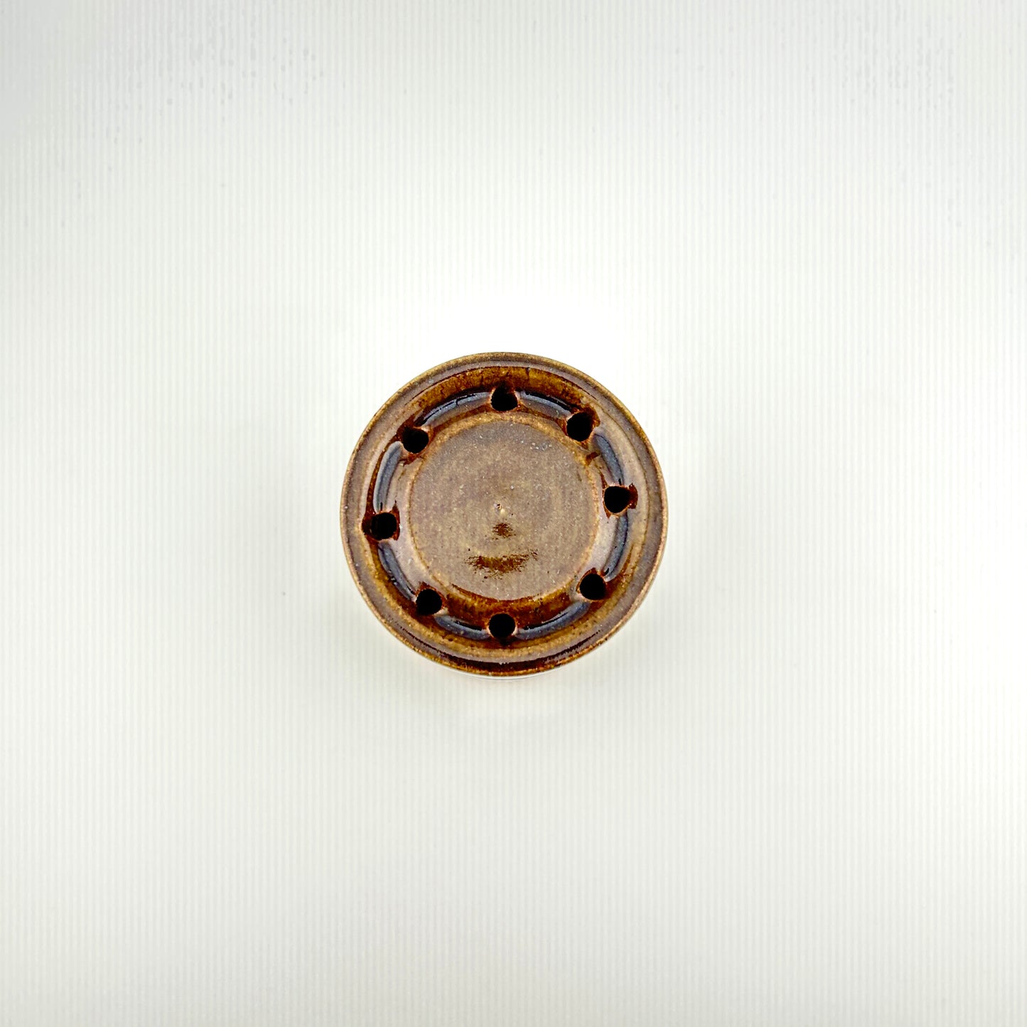 Aquarium bubble tower - medium height, light brown