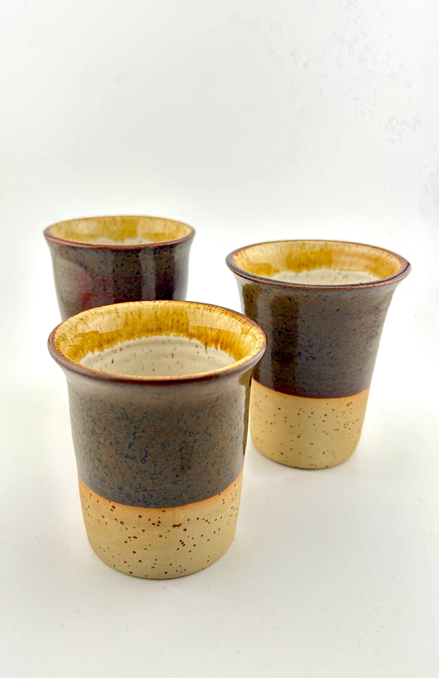 Set of 3 coffee cups