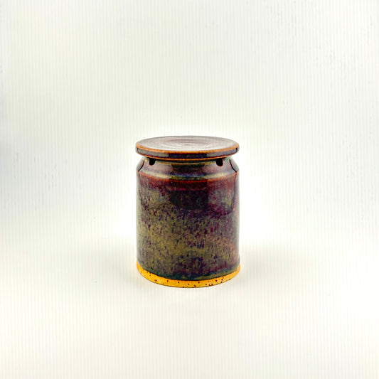Aquarium bubble tower - medium height, floating glaze