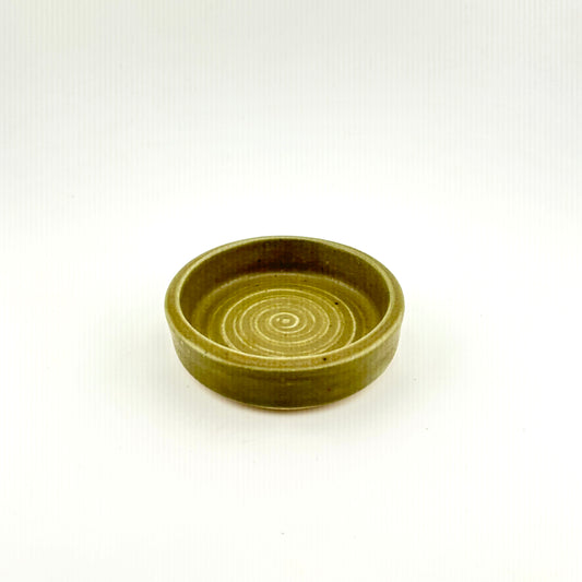 Mini dishes - mossy green
