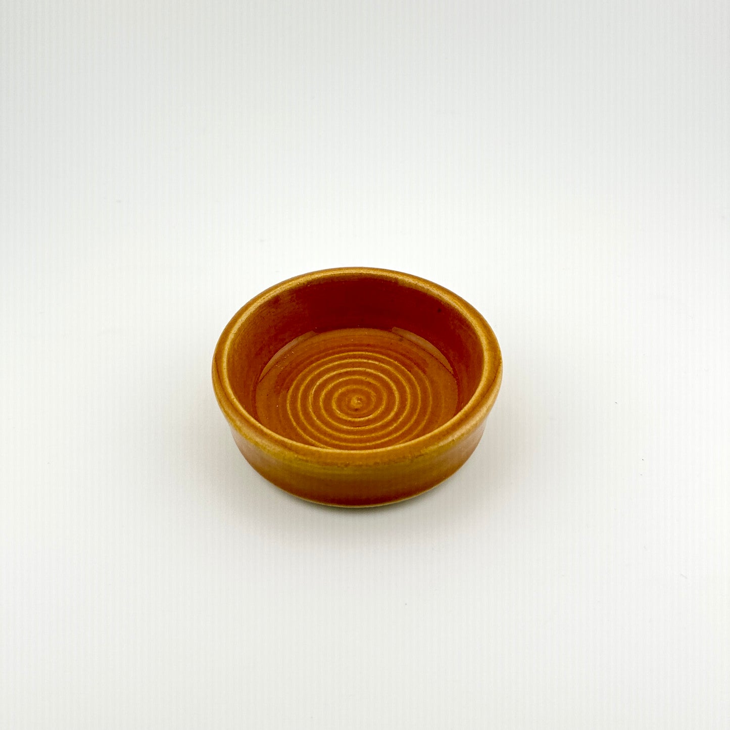 Mini dishes - 70s orange