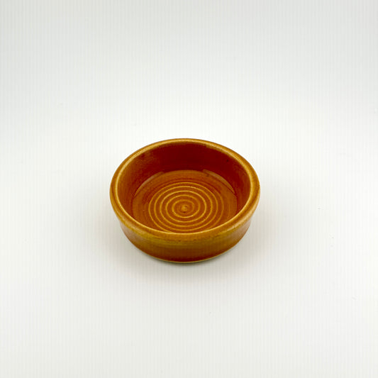 Mini dishes - 70s orange