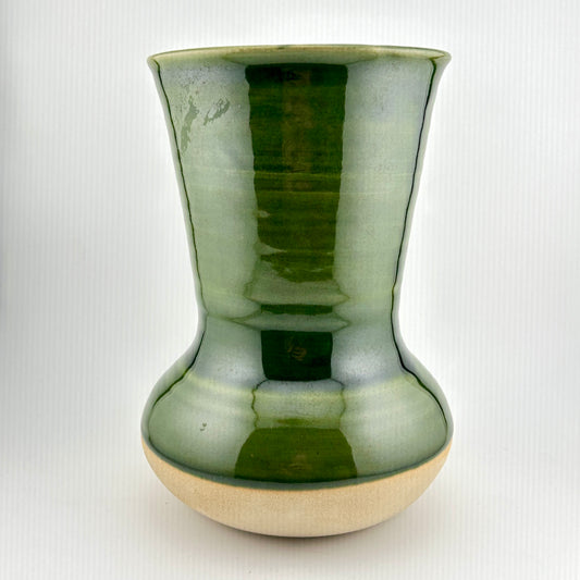 Dark green vase